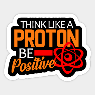 Proton Atom Science Chemist Chemistry Sticker